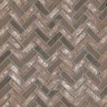 MSI Noble Red Herringbone Clay Tile 12.5"x25.5