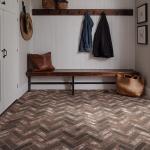 MSI Noble Red Herringbone Clay Tile 12.5"x25.5