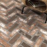 MSI Noble Red Herringbone Clay Tile 12.5"x25.5