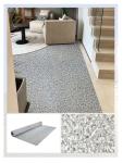 Thick&Heavy&Large Vinyl Composite Dense Bottom Flooring Roll,HT2103 Gray Terrazzo Pattern,7-Layers,1PC Size 16.4x3.28(ft) Cover 53.82(Sq.Ft),THK 0.0787(in),N.W.35.27(Ib) for Durable Long-Lasting