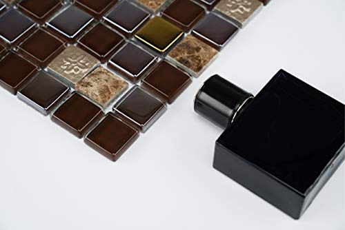 Mini Teseo Mixed Mosaic Tile Set - 5 Sheets