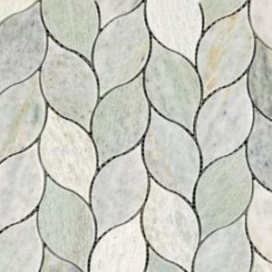 Ming Green Grey Marble Polished Shower Floor Tile