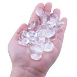 90pcs Clear Glass Dome Cabochons for Jewelry
