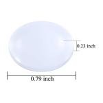 90pcs Clear Glass Dome Cabochons for Jewelry