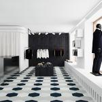 Colorful Hexagon Vinyl Shower Floor Tiles - 25 Tiles