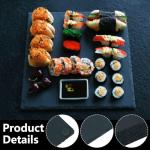 Slate Charcuterie Boards 12x12 Inch - 4 Pack