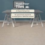 Tivoli Peel and Stick Vinyl Floor Tiles - 45 Pack