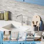 Faux Stone Peel and Stick Backsplash Tile
