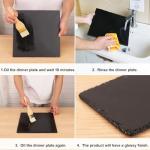 Slate Charcuterie Boards 12x12 Inch - 4 Pack