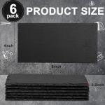 Hoolerry Mini Slate Serving Trays - 6 Pack