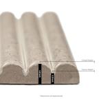 MSI Serata Harmona Parchment Matte Shower Tile Sample