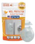 Frosted Glass Wall Protectors - Self Adhesive 4 Pack