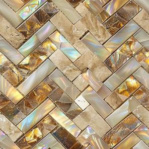 20Pcs Gold Marble Peel and Stick Tile Stickers