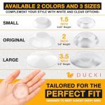 Frosted Glass Wall Protectors - Self Adhesive 4 Pack