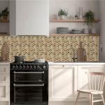 20Pcs Gold Marble Peel and Stick Tile Stickers