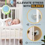 Frosted Glass Wall Protectors - Self Adhesive 4 Pack