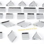 Silver Mirror Mosaic Tiles for DIY Projects