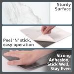 Peel and Stick Vinyl Floor Tile 30-Pack
