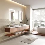 Beige Peel and Stick Wall Tiles - 10 Pack