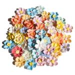 Lanyani Multicolored Floral Ceramic Mosaic Tiles