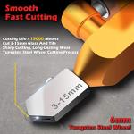 2-in-1 Manual Tile Cutter with Tungsten Blades