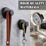 BIOBO Shower Suction Cup Hooks - 15 lbs Capacity