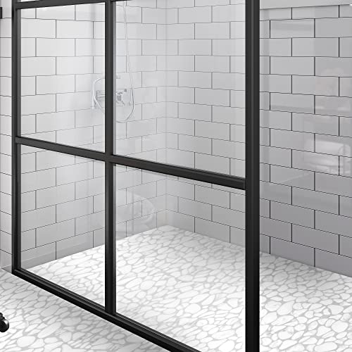 Carrara White Pebble Tile for Shower Floors