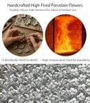 Lanyani Multicolored Floral Ceramic Mosaic Tiles