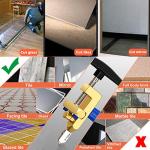 2-in-1 Manual Tile Cutter with Tungsten Blades