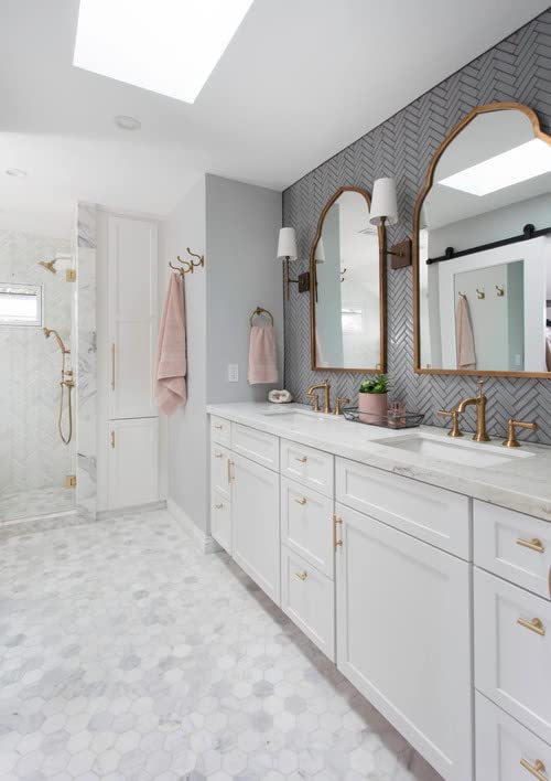 Carrara White Marble 3" Hexagon Mosaic Tile