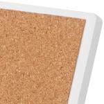 JAPCHET 32 Pack Ceramic Tiles with 4 Holders, 4 Inch Square Unglazed Blank Ceramic Coasters with Cork Backing Pads for Acrylic Poring, Coasters, Painting Projects, White