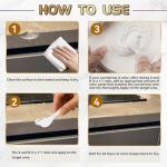 Quartz Countertop Repair Kit, Marble Repair Kit, Strong Bond, Seamless Finish for Granite Repair, Ideal for Mable, Porcelain, Tile, Sink Crack, Chip Scratch, Hole, 100g