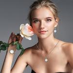 100 Pieces Round Glass Cabochon Transparent Flat Back Glass Dome Decorative Crafting Clear Dome Flat Glass Bead Cabochon Tile Crafts for DIY Jewelry Making (10mm，12mm， 16mm， 20mm，25mm)