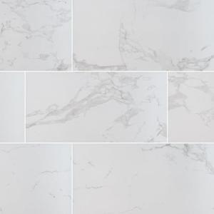 MSI Praia Carrara Matte Porcelain Floor Tile and Wall Tile for Bathroom, Kitchen Backsplash, Accent Wall Tile, Shower Wall Tile, Sample