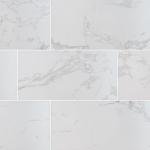 MSI Praia Carrara Matte Porcelain Floor Tile and Wall Tile for Bathroom, Kitchen Backsplash, Accent Wall Tile, Shower Wall Tile, Sample