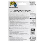 Flex Seal Draft and Insulation Sealing Tape, Flexible, Rubberized, Weatherproof Strip for Windows, Doors, Vents, Works on Wood, Glass, Tile, Metal, Plastic, Fiberglass, Clear, 2 in x 16 ft, Pack of 1