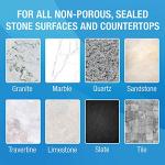 MiracleWipes for Granite & Stone, Clean, Protect, Polish Stone, Marble, Quartz, Slate, Tile, Laminate Surfaces in Kitchen and Bathroom - 30 Count