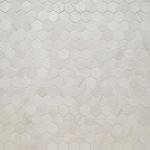 MSI Eden Dolomite Hexagon Matte Porcelain Mosaic Tile for Bathroom, Kitchen Backsplash, Accent Wall Tile, and Shower Wall Tile, Dolomite White