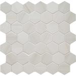 MSI Eden Dolomite Hexagon Matte Porcelain Mosaic Tile for Bathroom, Kitchen Backsplash, Accent Wall Tile, and Shower Wall Tile, Dolomite White