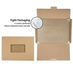 Murrey Home Glass Cutting Board for Kitchen Counter, Tempered Glass Chopping Boards Dishwasher Safe, Small Clear Countertop Tray, Scratch Resistant, Heat Resistant, Non Toxic, Frosted, 24"x18"