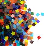 Colorful Glass Mosaic Tiles for Creative Projects