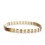 Colorful Beaded Stretch Bracelet for Women