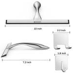 Stainless Steel Shower Squeegee in Various Colors