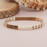 Colorful Beaded Stretch Bracelet for Women