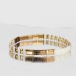 Colorful Beaded Stretch Bracelet for Women