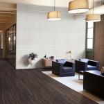 White Matte Porcelain Mosaic Tile, 1x6 Inches