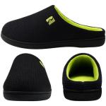 Two-Tone Memory Foam Slippers for Men