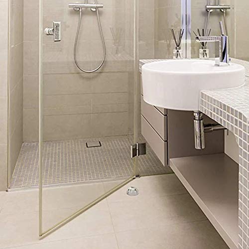 Transparent Self-Adhesive Shower Door Stopper Set