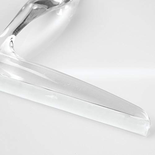 Clear Plastic Shower Squeegee with Suction Hook