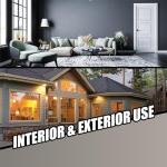 Titebond Pro-Grade Plus Siliconized Acrylic Caulk, Brown – Multi-Purpose Interior/Exterior Sealant for Wood, Metal, Glass, Tile, Fast-Drying – 8421, 10.1 Oz. Cartridge